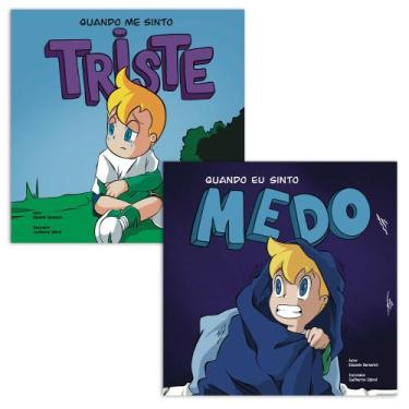 Imagem de Kit Coleção Sentimentos e Emoções Triste e Medo - Livraria Cristã Emme
