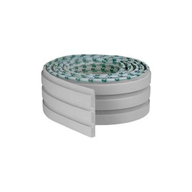 Imagem de Painel Ripado Laminado De Eva Autocolante Rpdol 10cm Linha Play Cinza 2,5 Metros Rpdol 22