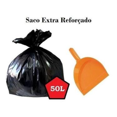 Imagem de Saco De Lixo Extra Reforçado 50lt - 3 Kg - HIGIPACK