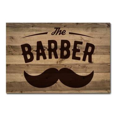 Imagem de Placa Decorativa - Barber Shop - Barbearia - 0820plmk - Allodi