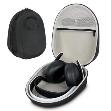 Imagem de XINGFUDAO Estojo rígido compatível com fone de ouvido sem fio PlayStation Pulse Elite, Sony PS5 Pulse Elite, bolsa protetora de armazenamento (preto)