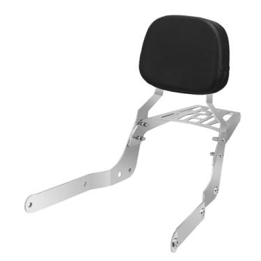 Imagem de SWESGI Encosto e bagageiro Sissy Bar para motocicleta para Honda Shadow Aero VT750C 2004-2023 (cromado)