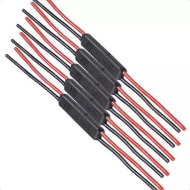 Imagem de Conector Chicote 2 Vias Injetado Fio 4mm 5 Unidades - Permak