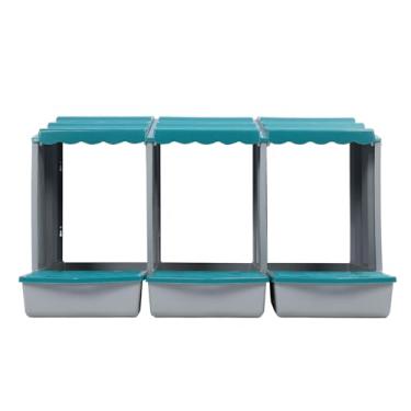 Imagem de Caixa de Nidificação de Frango PP, Grande Capacidade, Fornece Espaço Confortável e Seguro, Adequada para Galinhas, Aves, Patos, Equipamentos de Galinheiro Com Grandes Orifícios