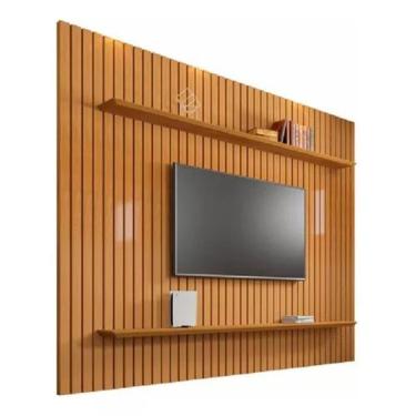 Imagem de Painel Rv Ripado Roma Tv Até 75 Polegada 2,30 Cinamomo