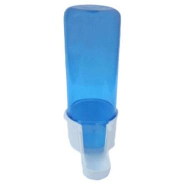 Imagem de Bebedouro Animalplast Pequeno 100ml - Malha Larga - Azul Com Base Bran