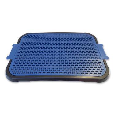 Imagem de Sanitario Canino tapete higiênico Grande Azul - Rb pet
