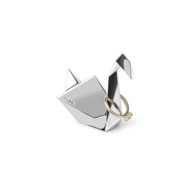 Imagem de Porta Anéis Origami Cisne Umbra