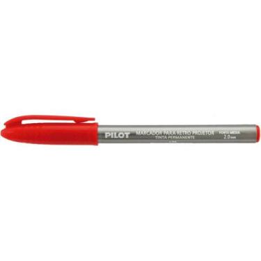 Imagem de Marcador retro 2.0 Pilot vermelho