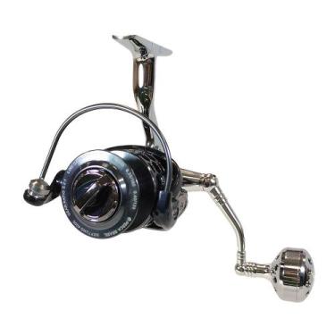 Imagem de Molinete Sofisticado Neptuno 6000 Alumínio Maciço Pesca Brasil PB Coll
