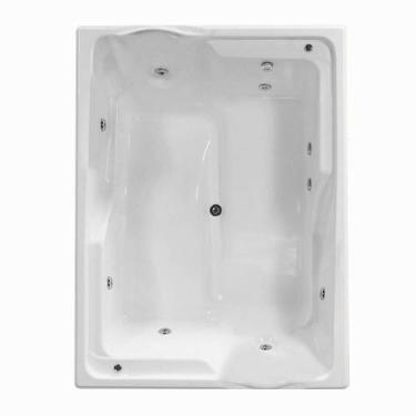 Imagem de Spa Retangular Lorenza com hidro em acrílico - LineaPlas, 2,00x1,50x0,