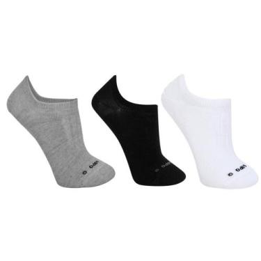 Imagem de Kit Meia Sem Cano Lupo Sport Masculina 3 Pares