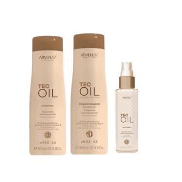 Imagem de Kit Tec Oil Shampoo Condicionador Óleo - Arvensis