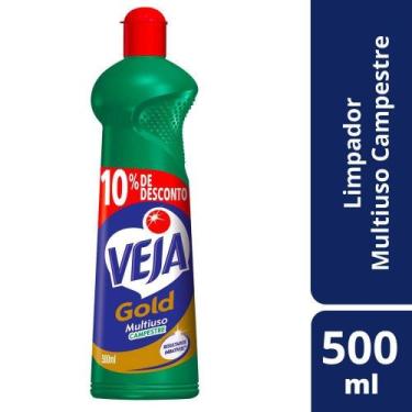 Imagem de Limpador Multiuso Campestre Veja Gold 500ml 10%de Desconto, 500ml