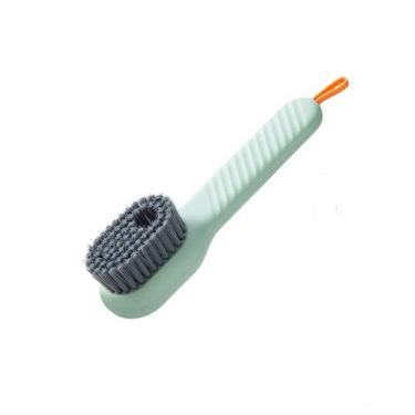 Imagem de Escova multiuso de plástico com dispenser para detergente - TOP RIO