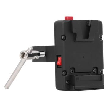 Imagem de Bateria Placa de Alimentação Liga de Alumínio 14.8V D Tap Saída Com Crab Claw Clamp Nano V Mount Bateria Placa para NP F970 F960 F750 F770 F550