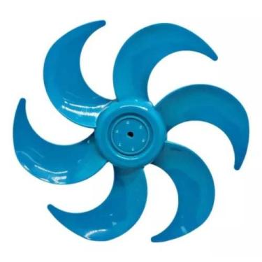 Imagem de Hélice Do Ventilador De 30cm 6 Pás Azul Petróleo Mondial - MK MONDIAL