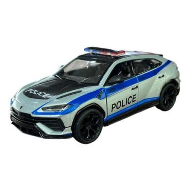 Imagem de Miniatura Lamborghini Urus Policia Kinsmart 1:40