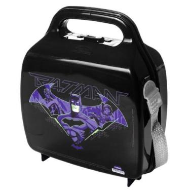 Imagem de Lancheira do Batman Grande com Alça e Trava Plasútil