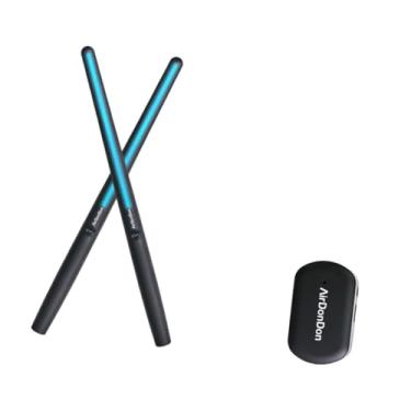 Imagem de Tachiuwa Air Drum Bateria eletrônica, resistente, instrumento de percussão, baquetas de ar profissionais para iniciantes, presentes de aniversário para, com Conversor