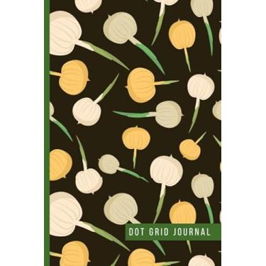 Imagem de Dot Grid Journal: Onion Illustration Pattern Cover/Small 6x9 Size/Design Book/Planner/Dotted Notebook/Great Gift for Drawing, Journaling, Artsy Friend, Crafters, and Crafty People