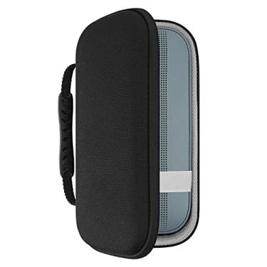 Imagem de Geekria Capa protetora compatível com alto-falante portátil Bose SoundLink Flex Bluetooth, bolsa rígida de substituição para transporte de viagem com armazenamento de cabos, Cinza, Moderno