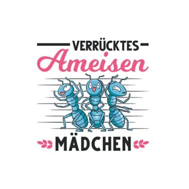 Imagem de Ameisen Notizbuch: Verrücktes Ameisen Mädchen Ameisenfarm / 6x9 Zoll / 120 karierte Seiten Seiten