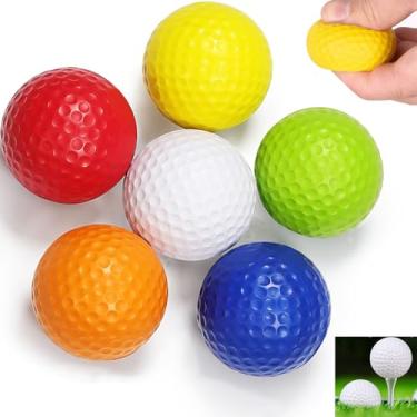 Imagem de Bolas de golfe para prática, bolas de espuma de 42 mm, pacote com 40, bolas de golfe de espuma macia, bola de golfe para prática de quintal, acessórios de golfe, presentes para casa, interior,