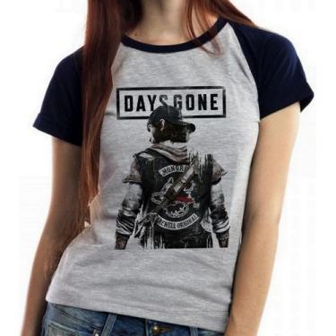 Imagem de Camiseta Baby Look Blusa Feminina Days Gone Deacon - Empório Dutra, Ba