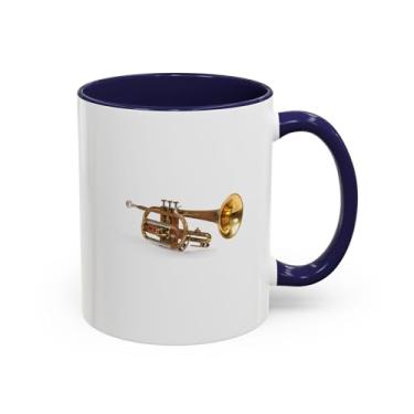 Imagem de Caneca de café com destaque musical - presente para músicos, amantes de café, presentes para eventos musicais, fãs de jazz, decoração de casa