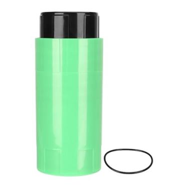 Imagem de Deevoka Caixa de armazenamento de economia de bola de tênis Reparação de restauração Acessórios para forma de tênis 3 bolas de contêiner, Verde