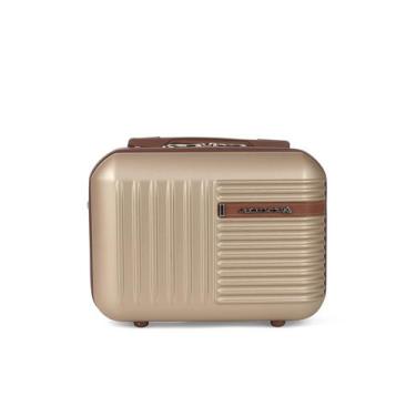 Imagem de Frasqueira De Viagem Maleta Mala De Mão Tam G - Luxcel, Champanhe