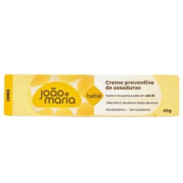 Imagem de Creme Preventivo de Assaduras Bebê João e Maria 40g - Cimed
