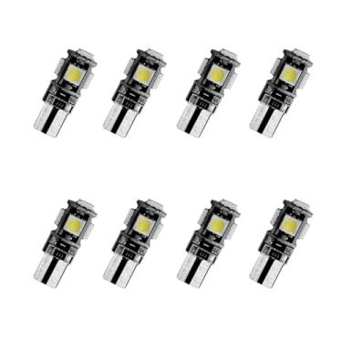 Imagem de 8X-SPEED 8 peças lâmpada LED interior 5050 chip para Honda CR-V MK4 2011-2015 caixa de luvas de leitura concluída porta-malas espelho viseira de sol luz