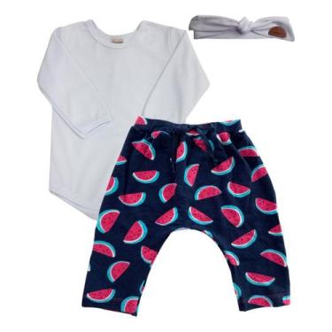 Imagem de Roupa Infantil Blogueirinha Modinha Menina Estilosa Conjunto - Vanetex