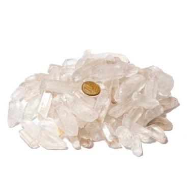 Imagem de 01 Kg Cristais Quartzo Pequenos Para Montagem de Orgonite - Cristaisde