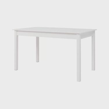 Imagem de Mesa de Jantar Retangular 136x80cm Ja-225 Branco
