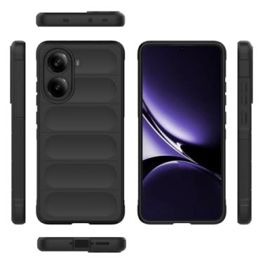 Imagem de Capa compatível com Xiaomi Redmi Turbo 4, capa preta para celular TPU compatível com Xiaomi Poco X7 Pro 5G