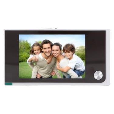 Imagem de Visualizador de Portas Digitais Câmera Inteligente LCD Video Bell 3,5 Polegadas Exibição de 120 Graus de Grande Angular para Segurança Doméstica