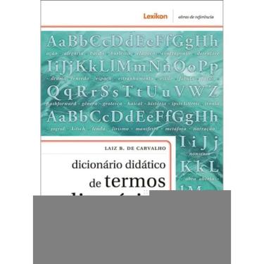 Imagem de Dicionário Didático De Termos Literários