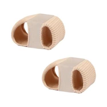Imagem de Separadores De Dedos De Joanete Em Gel De Silicone Forrado De Tecido P