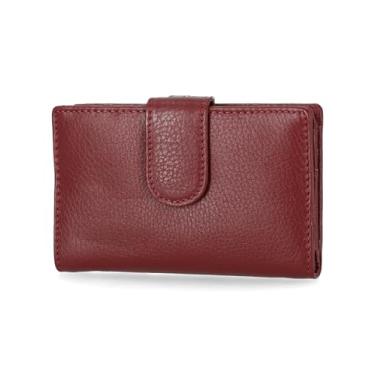 Imagem de Mundi Carteira Rio Leather Frame Index, Vermelho, one size