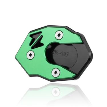 Imagem de Suporte lateral de motocicleta ampliado para Z650 2017-2020 Z900 2017-2021 Z900RS 2017-2021 verde