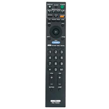 Imagem de New RM-YD023 Replaced Remote fit for Sony TV KDL-40W4100 KDL-42V4100 KDL-46W4100 KDL-52W4100 KDL-40V4150 KDL-32XBR6 KDL-37XBR6 KDL-40V4100 KDL-46V4100 KDL-46W4150 KDL-52V4100 KDL-52W4100 KDL-32VL140