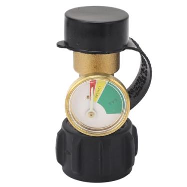Imagem de Indicador de Nível do Medidor de Gás do Tanque de Propano, Detector de Vazamento para Camping RV e Churrasqueira Com Gás, Gás Baixo e Níveis de Recarga, Função de Detecção de