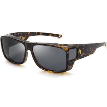 Imagem de Óculos de sol Fit Over Glasses CAXMAN Polarized Full Protect