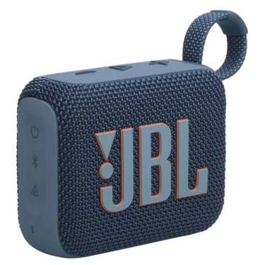 Imagem de Alto-falante Portátil Bluetooth Jbl Go 4 Cor Azul