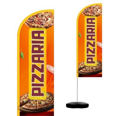 Imagem de Wind Banner Completo 2,10m Pizzaria