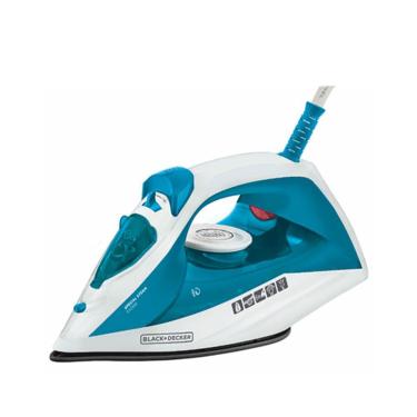 Imagem de Ferro A Vapor Com Revestimento Antiaderente Azul Esverdeado 220v - Black&decker