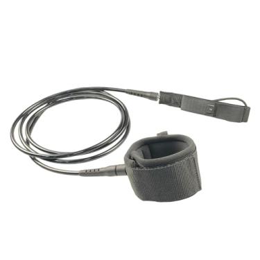 Imagem de menolana Corda para prancha de surfe, corda para tornozelo, suprimentos versáteis, para perna e pé, para prancha de surfe para curta, skimboard, esportes, 213cm